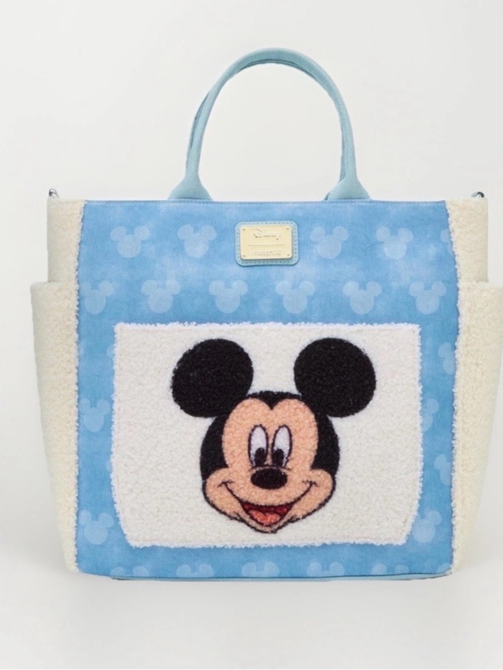 NWT - Mickey Mouse Loungefly Sherpa Tote
